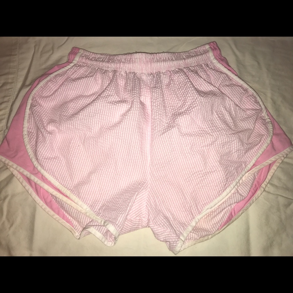 Lauren James seersucker "shorties"