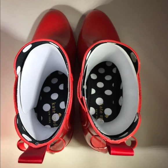 Final Price!! ♠️ Kate Spade Rainboots ♠️ - Picture 3 of 8