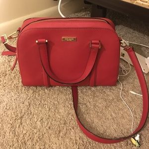 Red KATE SPADE purse