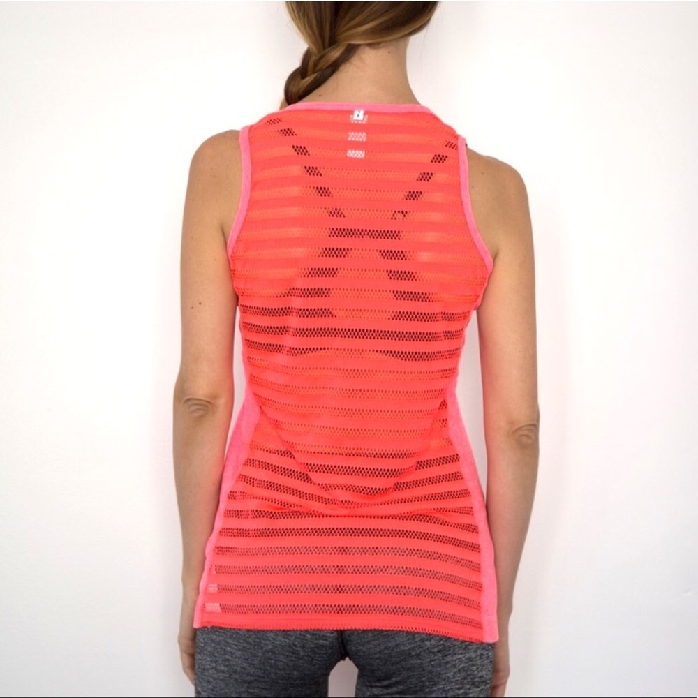 Neon Pink Activewear Fitness Top Small