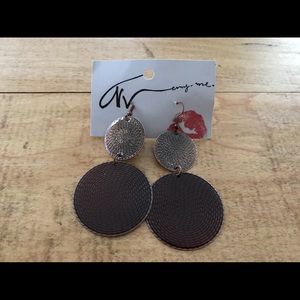 Large Circle Earrings