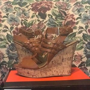 G by Guess wedge sandals