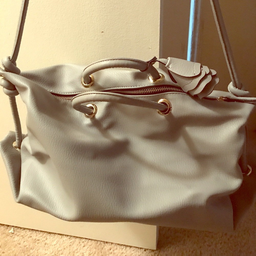 Zara gray bag