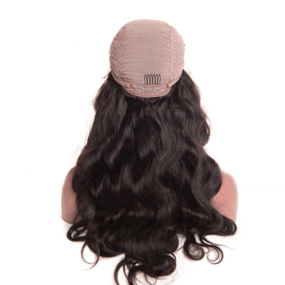 100% Brazilian hair Glue-less full Lace front Wig main image 4