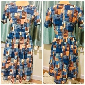 🎉 LuLaRoe Amelia Dress with Pockets! Like New!