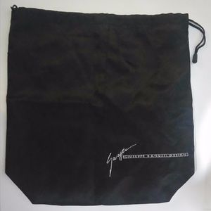 Giuseppe Zanotti black duster bag