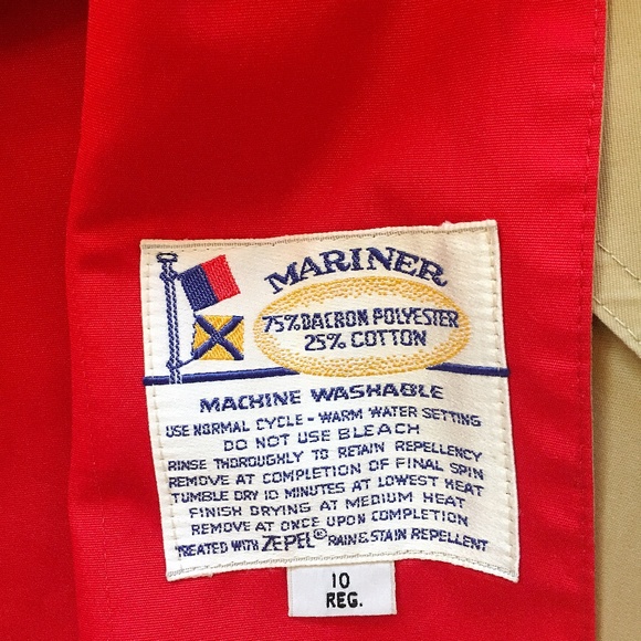 SOLD Vintage | Misty Harbor Trench - Picture 3 of 4