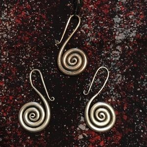 Miao silver pendants/ earrings