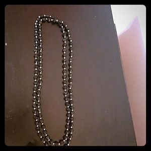 Long beaded necklace