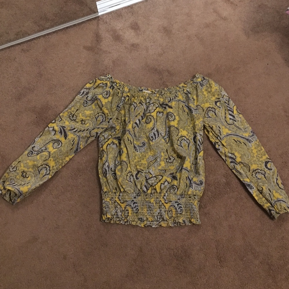 Micheal Kors Peasant blouse
