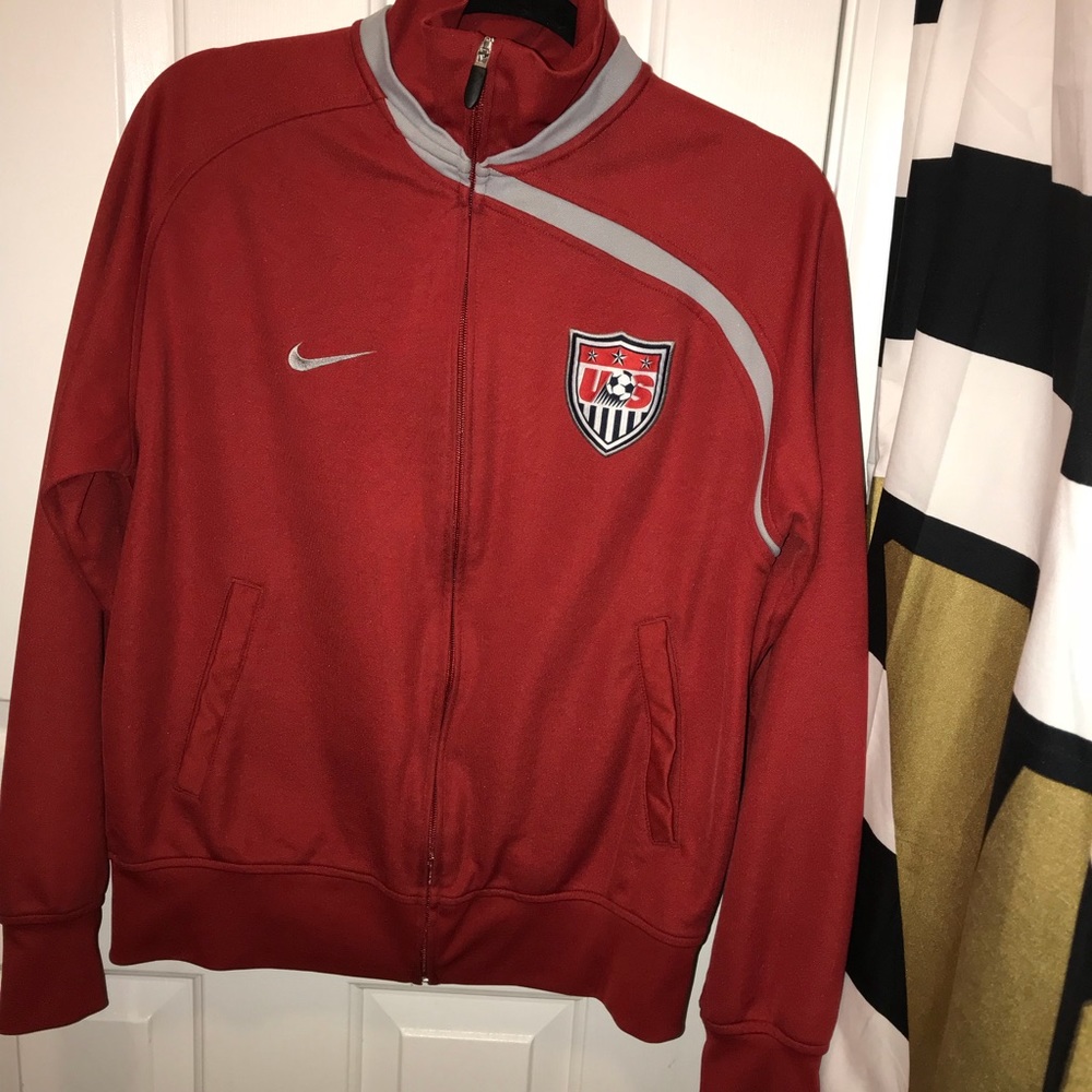 Nike US soccer team warm up jacket.