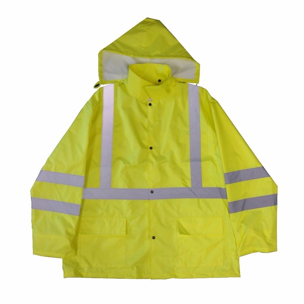 Class 3 Hi Visibility Rain Jacket