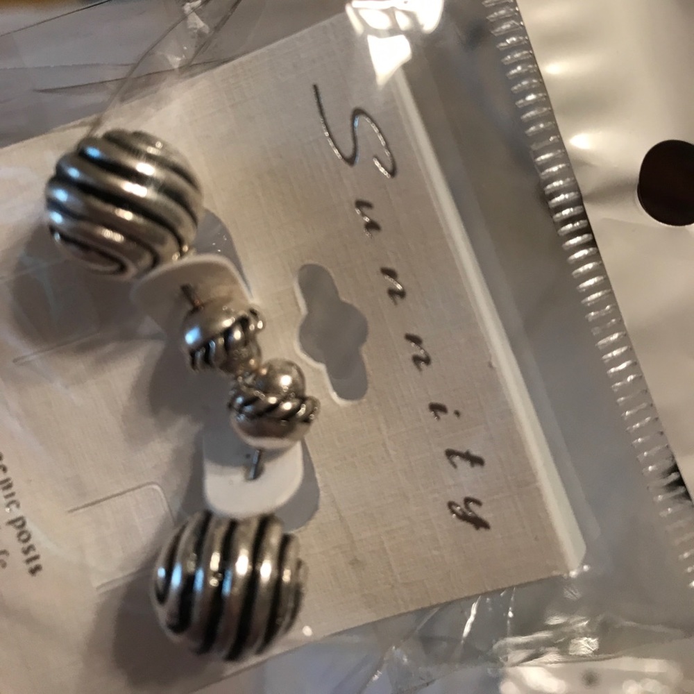 Double-sided earrings - Picture 3 of 3