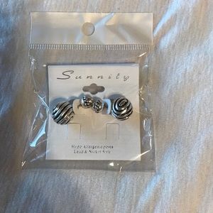 Double-sided earrings