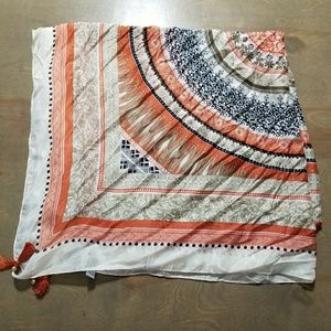 Lucky Brand silk square scarf