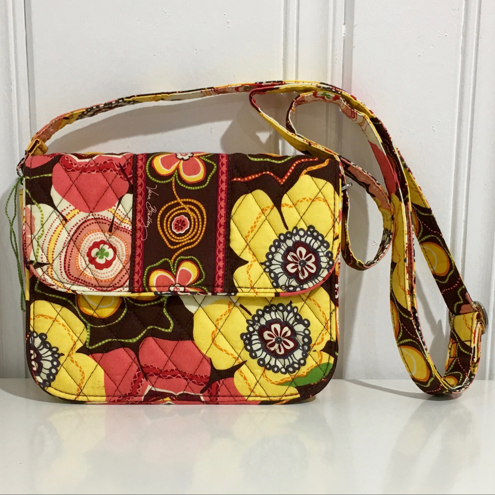 NWOT😍😘Vera Bradley floral crossbody /Shoulder Ba