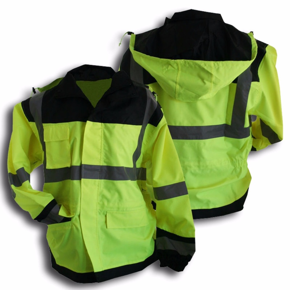 Class 3 Hi Visibility Rain Jacket