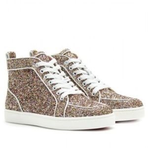 Christian Louboutun Rantus Orlato high top glitter