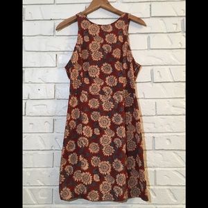 Sunflower Lace-Up-Back Dress