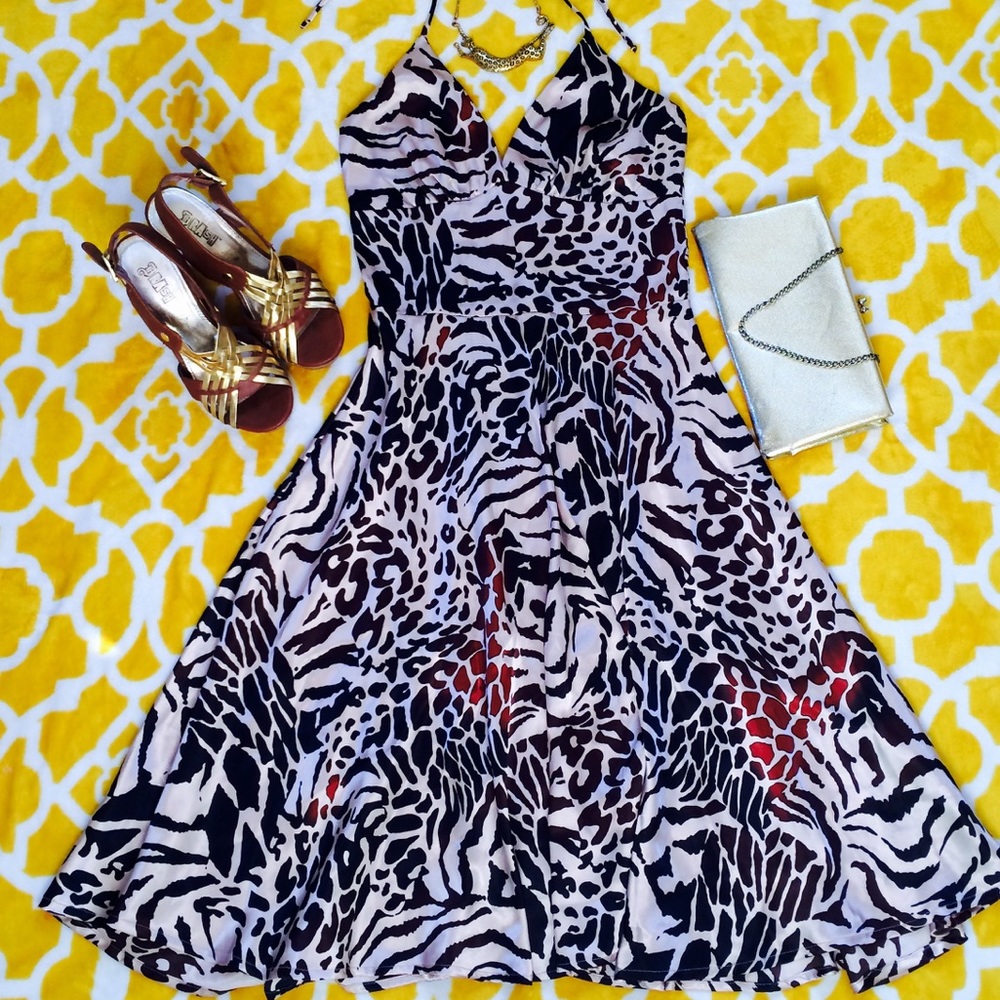 💋Sexy leopard print halter dress 💋