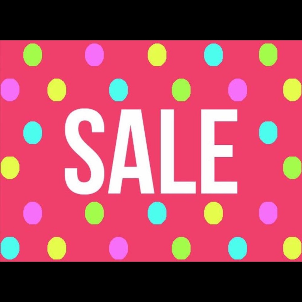 Sale on everything (final markdowns on jewelry)