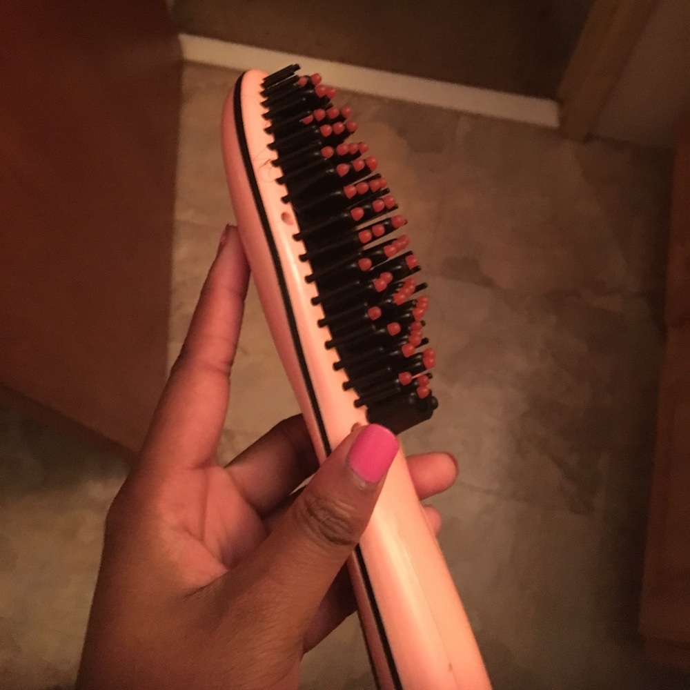 Heated brush!