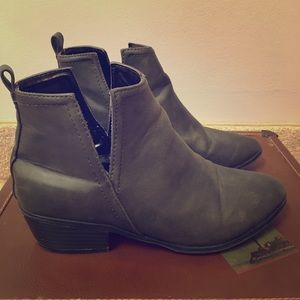 Grey Ankle Boots