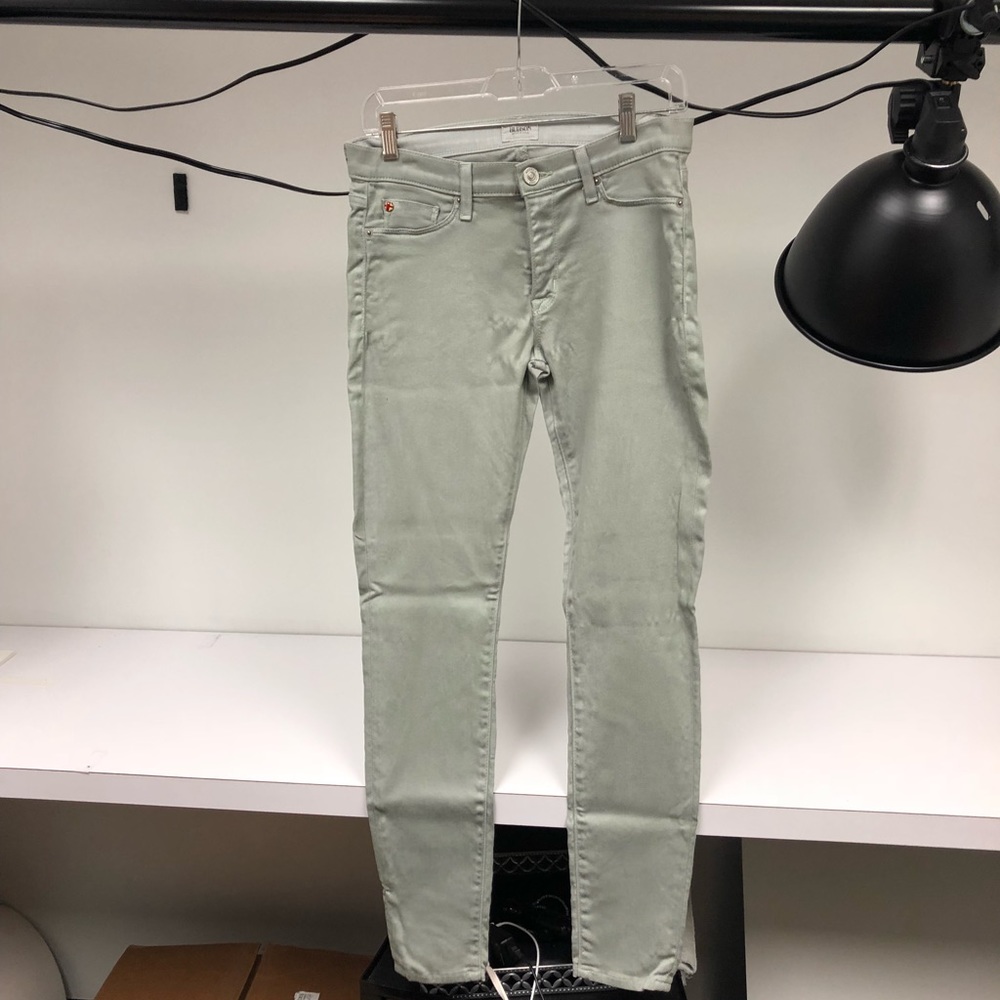 Hudson Grey/Green Skinny Leg Jeans (30)