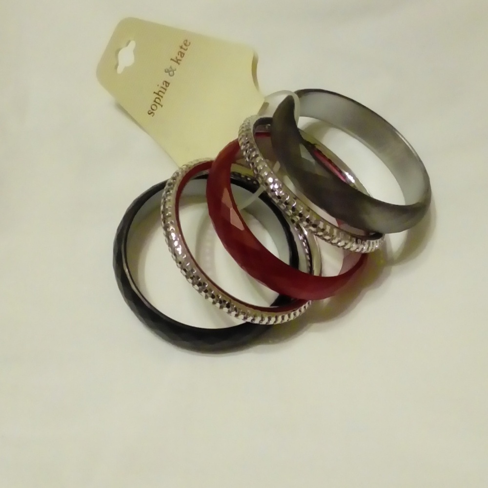 NWT Sophia & Kate Bracelets Set of 5
