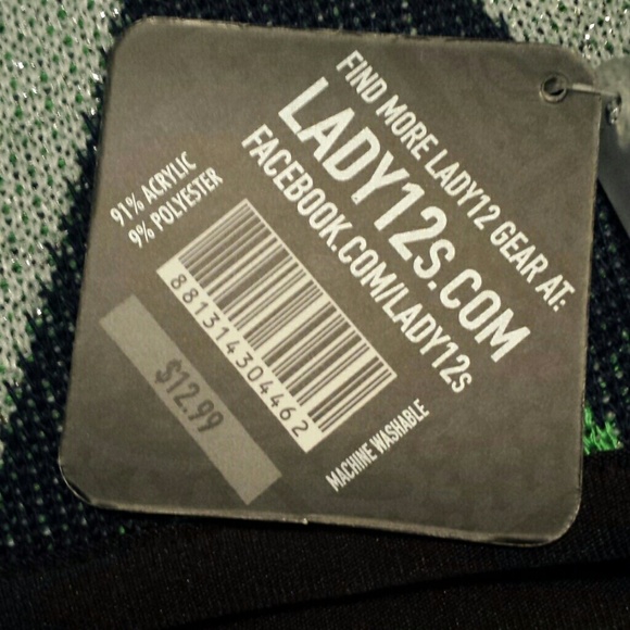 Seattle Seahawks Lady 12 head band and ear warmers - Picture 4 of 4