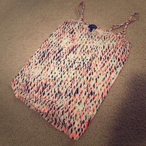 Colorful business casual tank top