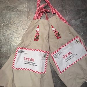 Never used child Santa Apron.