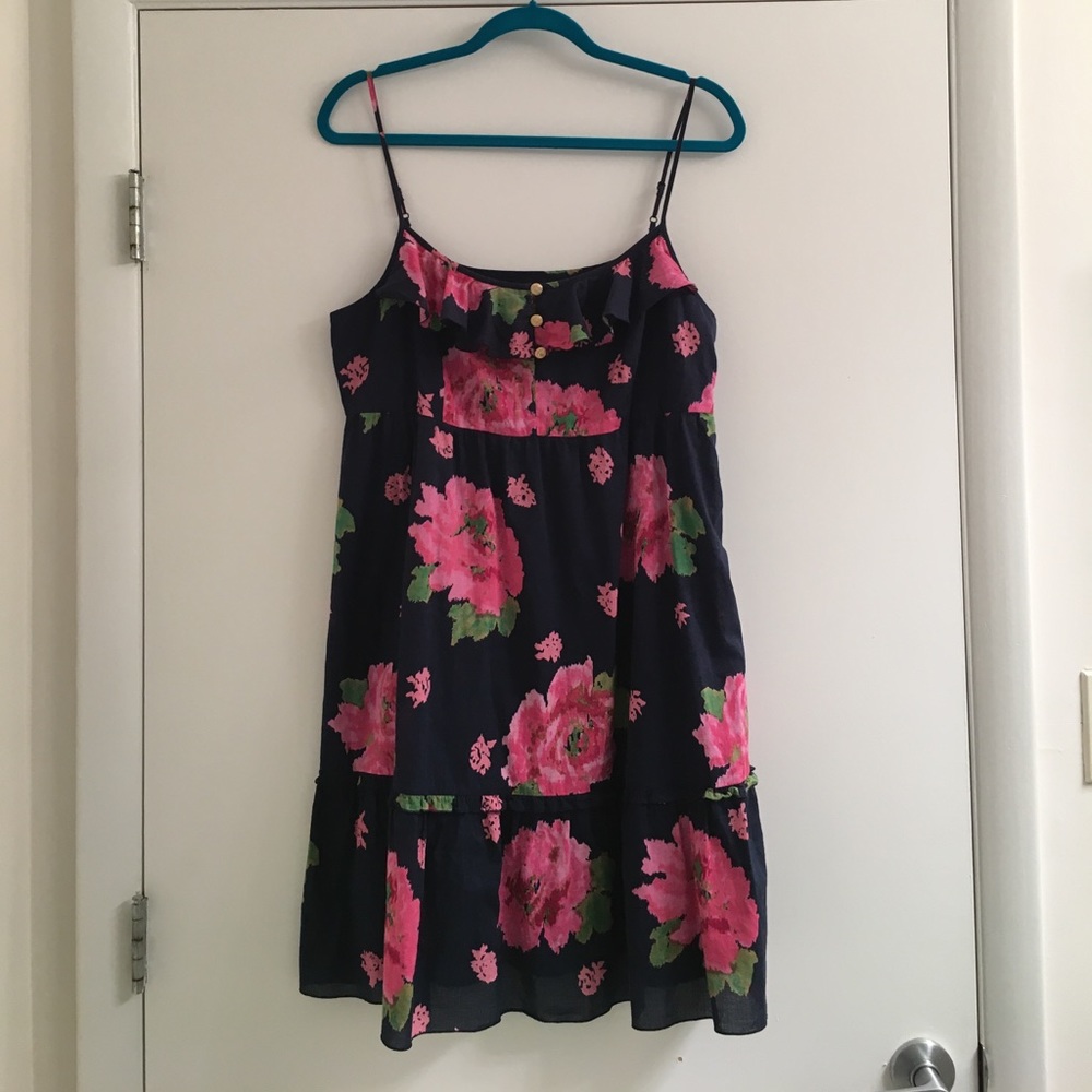 Juicy Couture floral print spaghetti strap dress