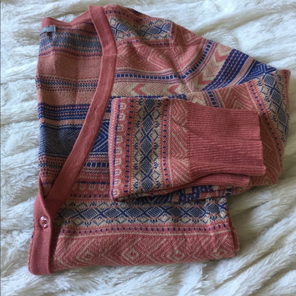 Nordstrom - tribal print cardigan
