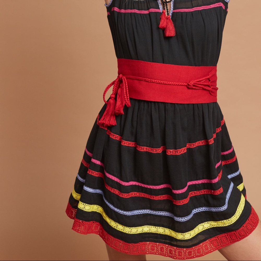 Esmerelda Crocheted Mini Dress - Picture 4 of 5
