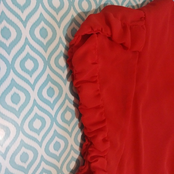 🚺COLLECTIVE CLOTHING Chiffon Drop Waist Dress - Picture 4 of 6