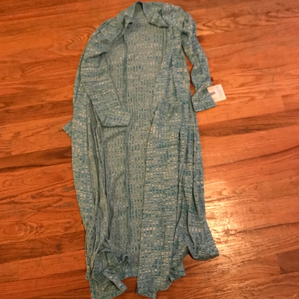 Light Blue ribbed LuLaRoe Sarah NWT size Xs
