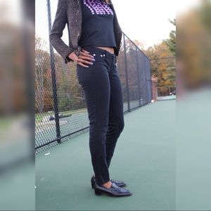 Women’s black domaine skinny jeans size 4