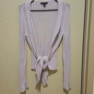 Express tie sweater