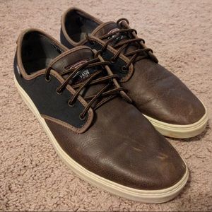 Men’s Vans leather shoes.
