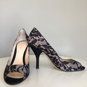 Nine West Heel, Size 8, Lace