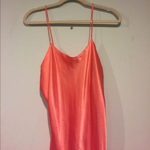 Vintage Victoria Secret medium peach slip dress