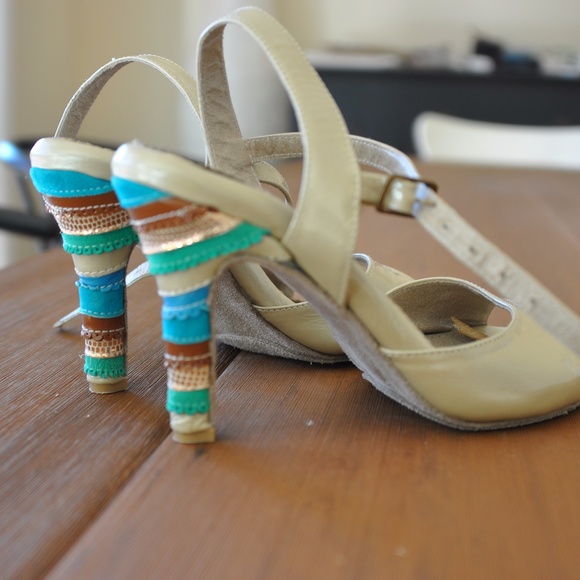 Debailar tango shoes / suede sole Size 7.5 - Picture 5 of 6