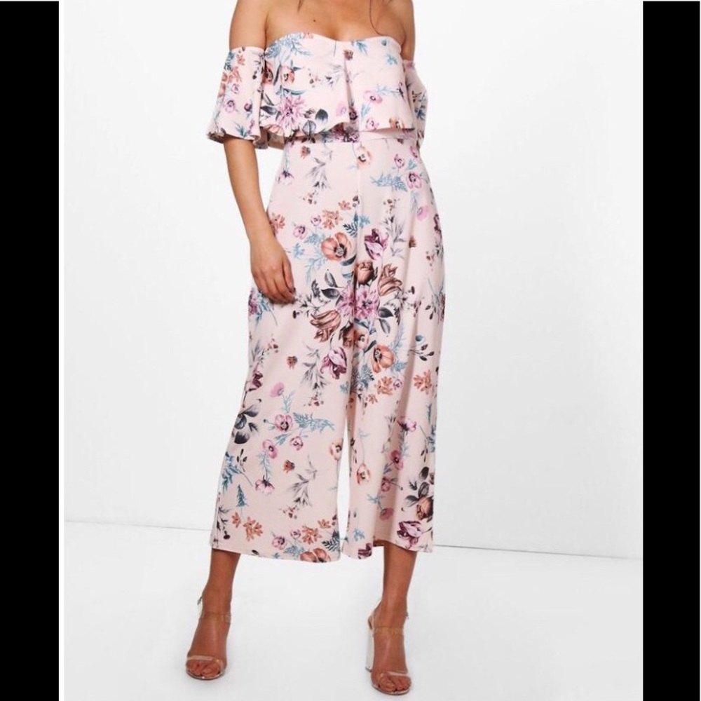 Floral jumpsuit