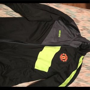 Manchester United track jacket size medium
