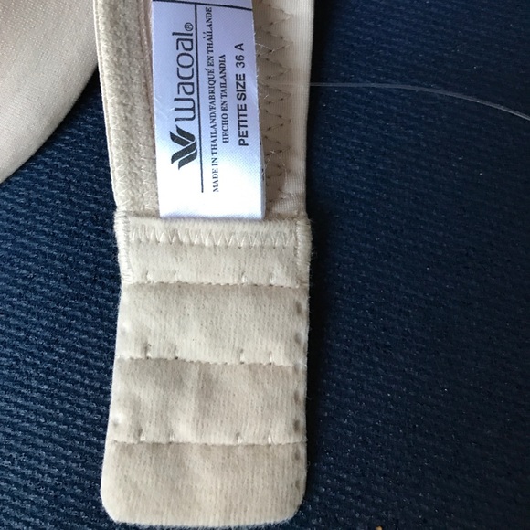 NWT Wacoal 75342 Petite Contour Underwire Bra Nude - Picture 5 of 8