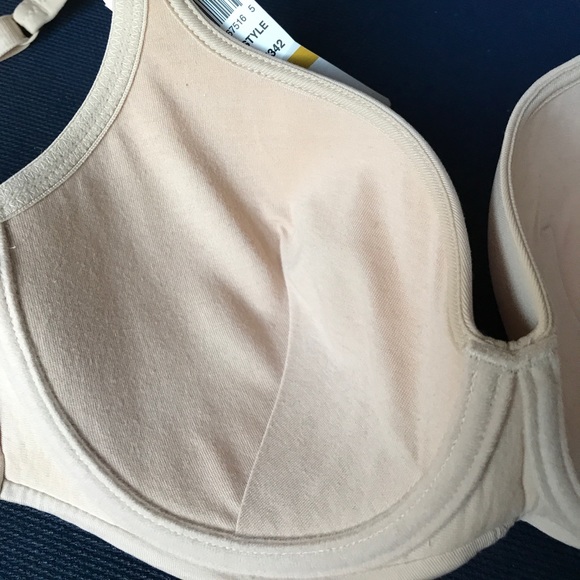 NWT Wacoal 75342 Petite Contour Underwire Bra Nude - Picture 8 of 8
