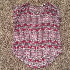 Pretty flowy multicolored top