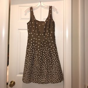 Nine West tan/brown dress