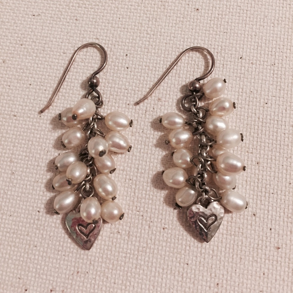 Brighton pearl earrings